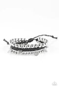 Paparazzi ♥ Seafaring Adventure - Silver ♥ Bracelet