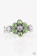 Paparazzi ♥ Garland Glamour - Green ♥ Ring