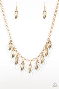 Paparazzi ♥ Rule The Roost - White ♥ Necklace