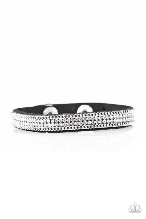 Paparazzi ♥ Babe Bling - Black ♥ Bracelet