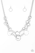 Paparazzi ♥ Urban Center - Silver ♥ Necklace