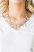 Paparazzi ♥ Urban Center - Silver ♥ Necklace