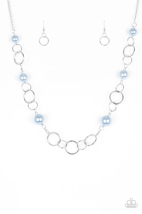 Paparazzi ♥ Darling Duchess - Blue ♥ Necklace