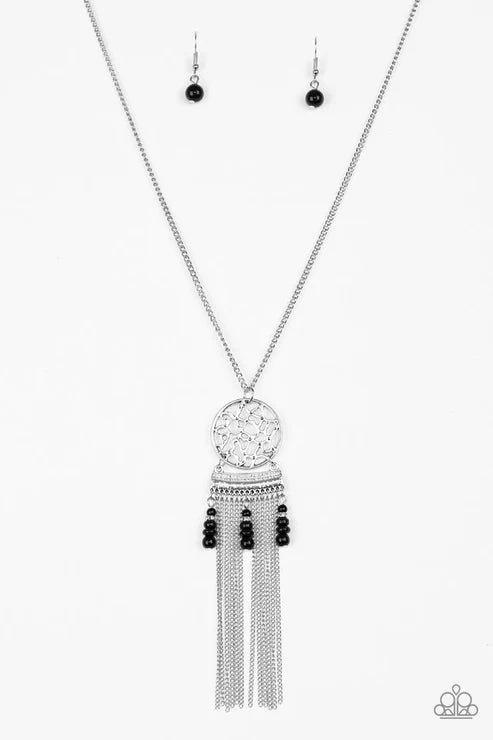 Paparazzi ♥ Western Wayward - Black ♥ Necklace