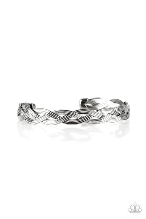 Paparazzi ♥ Business As Usual - Black ♥ Bracelet