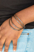 Paparazzi ♥ Take A CATWALK - Black ♥ Bracelet