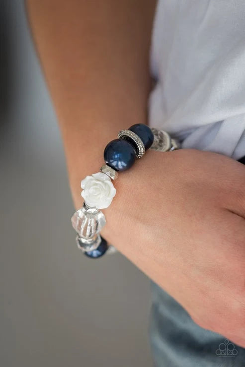 Paparazzi ♥ Here I Am - Blue ♥ Bracelet