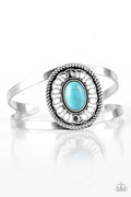 Paparazzi ♥ Deep In The TUMBLEWEEDS - Blue ♥ Bracelet