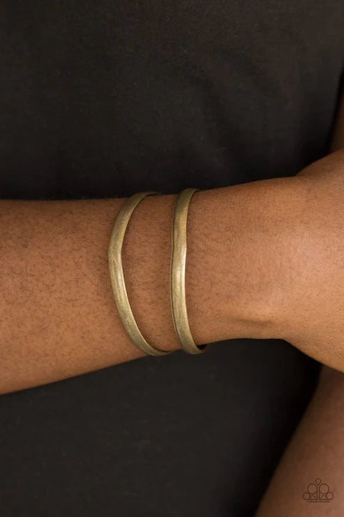 Paparazzi ♥ Palm Trees and Pyramids - Brass ♥ Bracelet