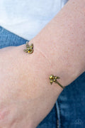 Paparazzi ♥ A Bit Rich - Brass ♥ Bracelet