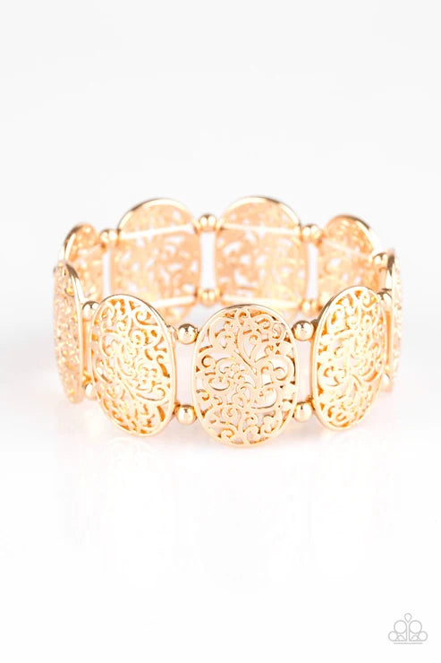 Paparazzi ♥ Everyday Elegance - Gold ♥ Bracelet