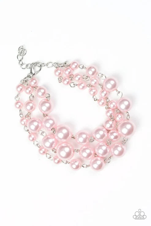 Paparazzi ♥ Until The End Of TIMELESS - Pink ♥ Bracelet