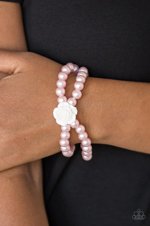 Paparazzi ♥ Posh and Posy - Pink ♥ Bracelet
