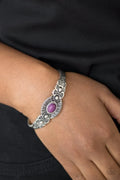 Paparazzi ♥ Wide Open Mesas - Purple ♥ Bracelet