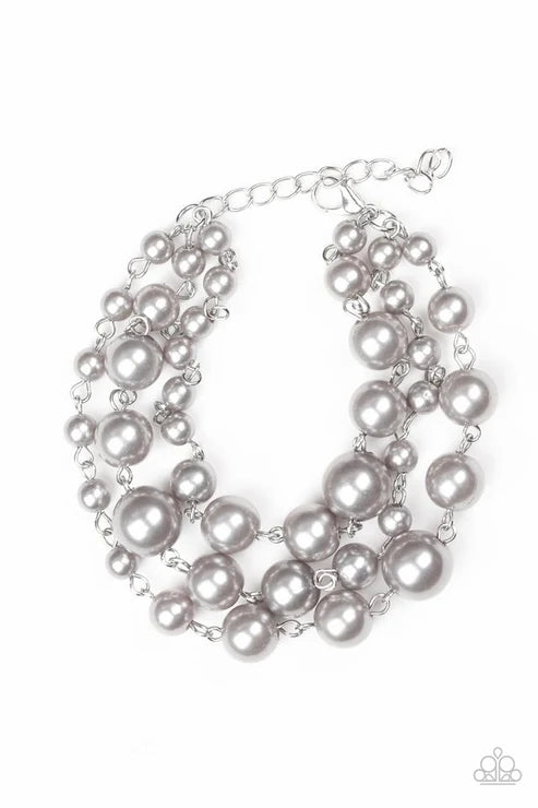 Paparazzi ♥ Until The End Of TIMELESS - Silver ♥ Bracelet