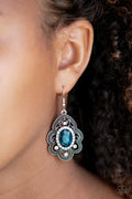 Paparazzi ♥ Reign Supreme - Blue ♥ Earrings