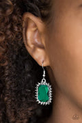 Paparazzi ♥ Downtown Dapper - Green ♥ Earrings