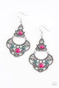 Paparazzi ♥ Garden State Glow - Multi ♥ Earrings