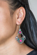 Paparazzi ♥ Garden State Glow - Multi ♥ Earrings