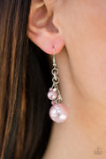 Paparazzi ♥ Timelessly Traditional - Pink ♥ Earrings