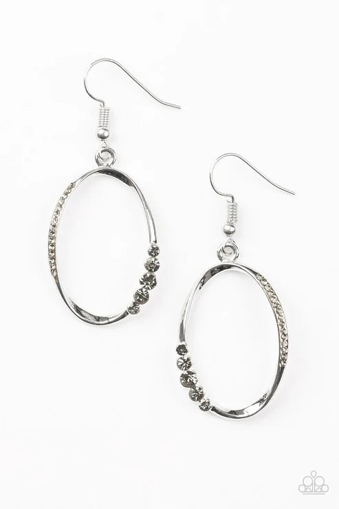 Paparazzi ♥ I Would Like To Make A Toast - Silver ♥ Earrings