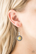 Paparazzi ♥ Simply Stagecoach - Yellow ♥ Earrings