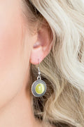 Paparazzi ♥ Time To GLOW Up! - Yellow ♥ Earrings