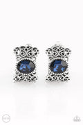 Paparazzi ♥ Glamorously Grand Duchess - Blue ♥ Clip-On