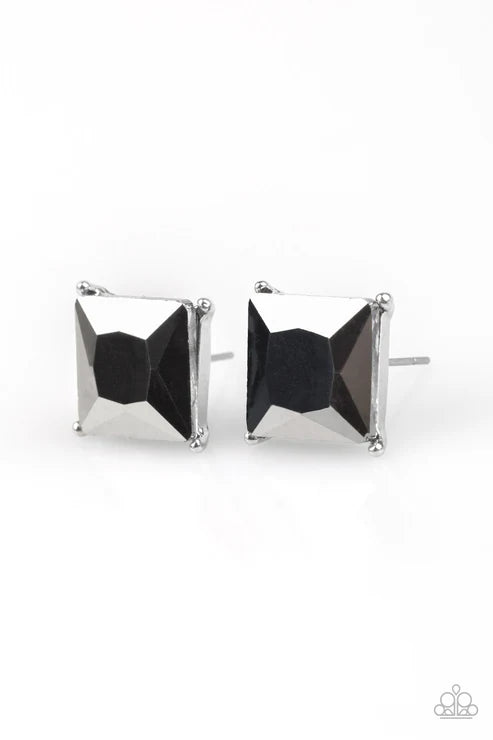 Paparazzi ♥ The Big Bang - Silver ♥ Post Earrings