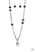 Paparazzi ♥ Fashion Fad- Black ♥ Lanyard