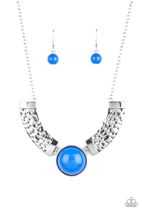 Paparazzi ♥ Egyptian Spell -Blue ♥ Necklace