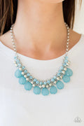 Paparazzi ♥ Trending Tropicana - Blue ♥ Necklace
