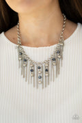 Paparazzi ♥ Ever Rebellious - Blue ♥ Necklace