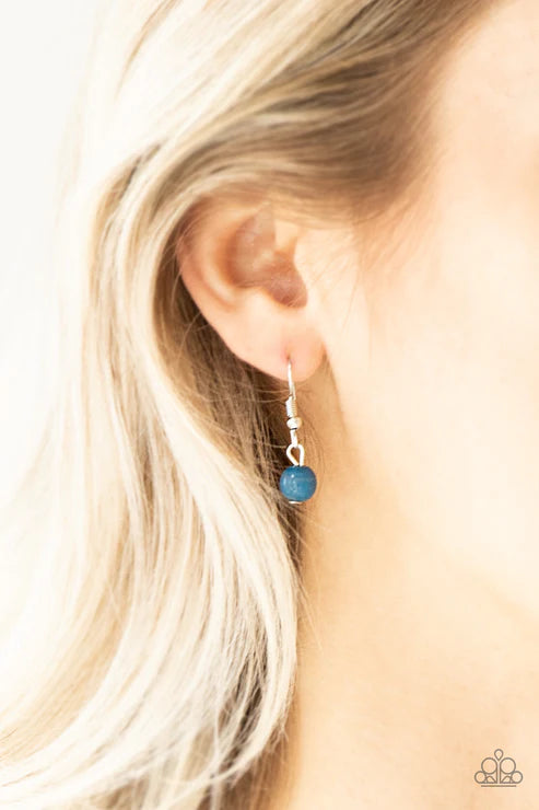 Paparazzi ♥ Flirty Foxtrot - Blue ♥ Necklace