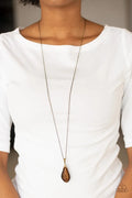 Paparazzi ♥ Friends In GLOW Places - Brass ♥ Necklace