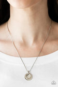 Paparazzi ♥ Front and CENTERED - Brown ♥ Necklace