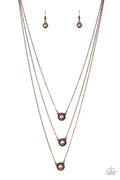 Paparazzi ♥ A Love For Luster - Copper ♥ Necklace