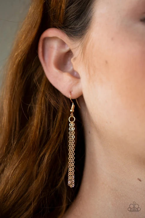Paparazzi ♥ Pandoras Box - Gold ♥ Necklace