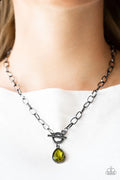 Paparazzi ♥ So Sorority - Green ♥ Necklace