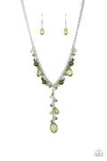 Paparazzi ♥ Crystal Couture - Green ♥ Necklace