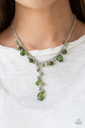 Paparazzi ♥ Crystal Couture - Green ♥ Necklace