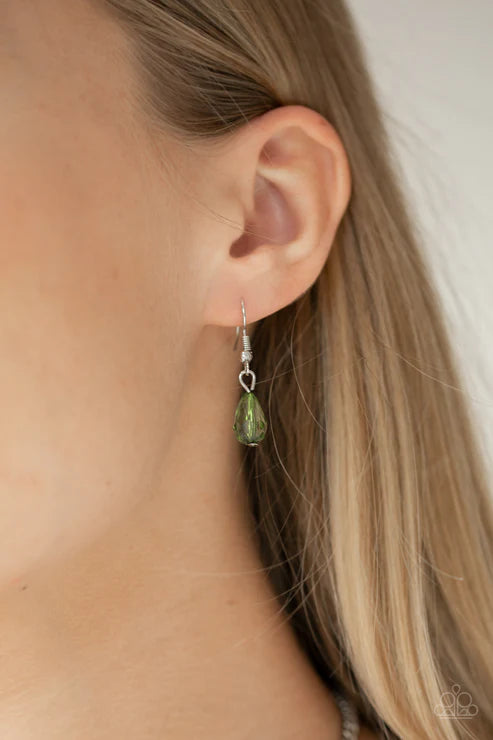 Paparazzi ♥ Crystal Couture - Green ♥ Necklace