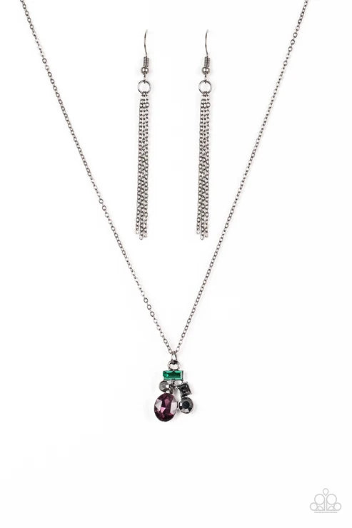 Paparazzi ♥ Time To Be Timeless - Multi ♥ Necklace