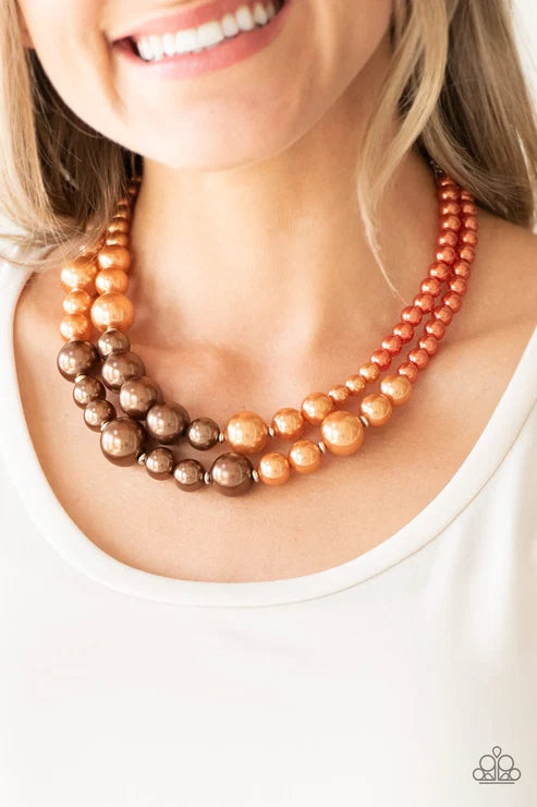 Paparazzi ♥ The More The Modest - Multi ♥ Necklace