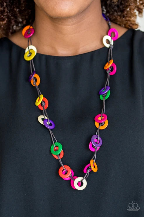 Paparazzi ♥ Waikiki Winds - Multi ♥ Necklace