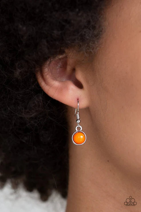 Paparazzi ♥ Tide Drifter - Orange ♥ Necklace