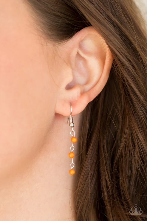 Paparazzi ♥ Harlem Hideaway - Orange ♥ Necklace