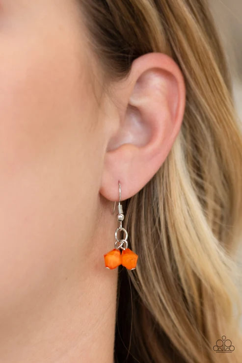 Paparazzi ♥ Grand Canyon Grotto - Orange ♥ Necklace