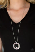 Paparazzi ♥ Gather Around Gorgeous - Pink ♥ Necklace