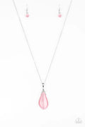 Paparazzi ♥ Friends In GLOW Places - Pink ♥ Necklace